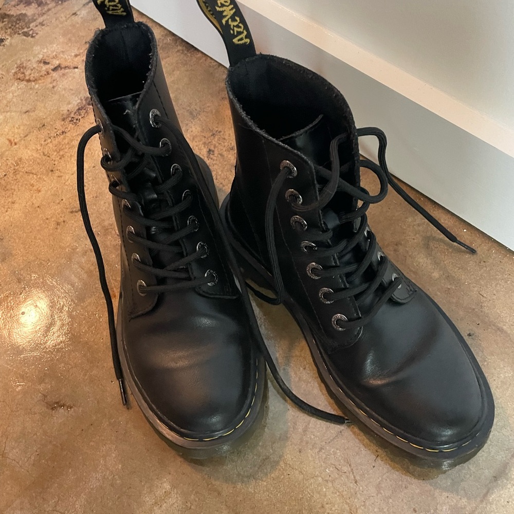 Dr. Martens Black Ankle Boots